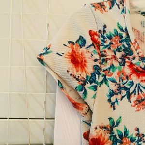 Floral dress for young girls Size 14-16